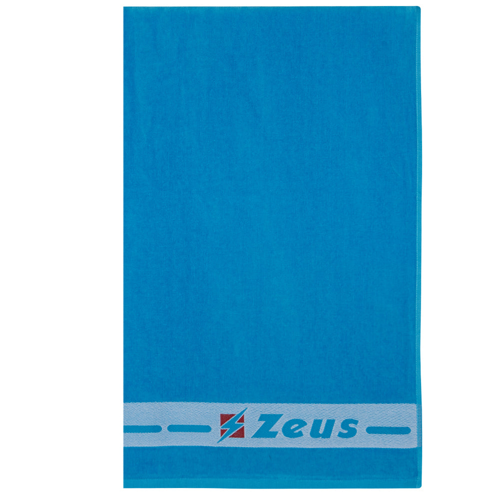 Zeus Drap de bain en coton 155 x 100 cm bleu