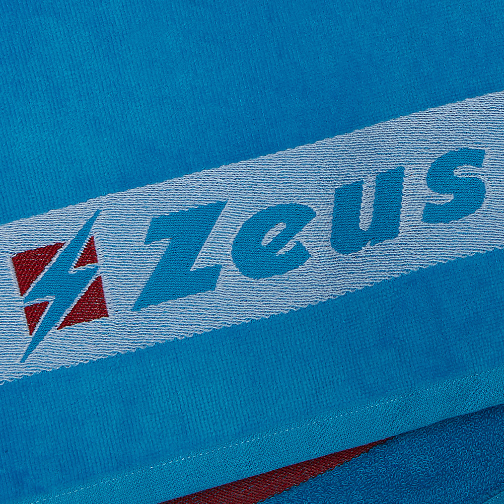 Zeus Drap de bain en coton 155 x 100 cm bleu