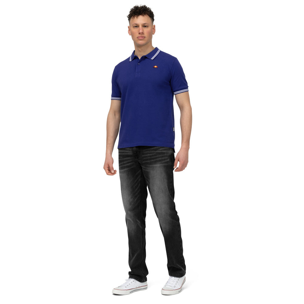 ellesse Dioran Twin Tipped Herren Polo-Shirt SBS22445-BLUE