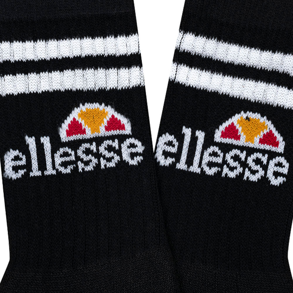 ellesse Vulloni Unisex Socken 3 Paar schwarz SBSA3955-BLACK