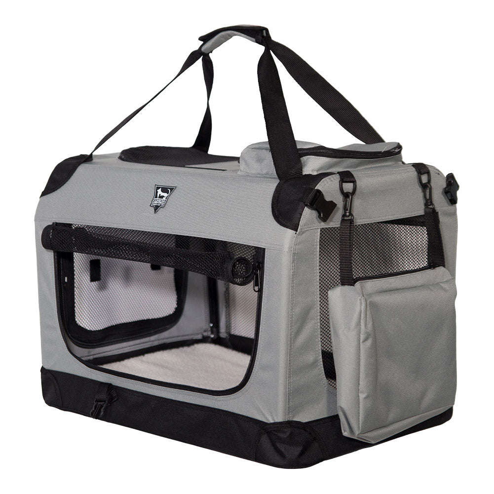 SPOCADO "Palace" Transporttasche für Tiere 70 x 52 x 52 cm grau