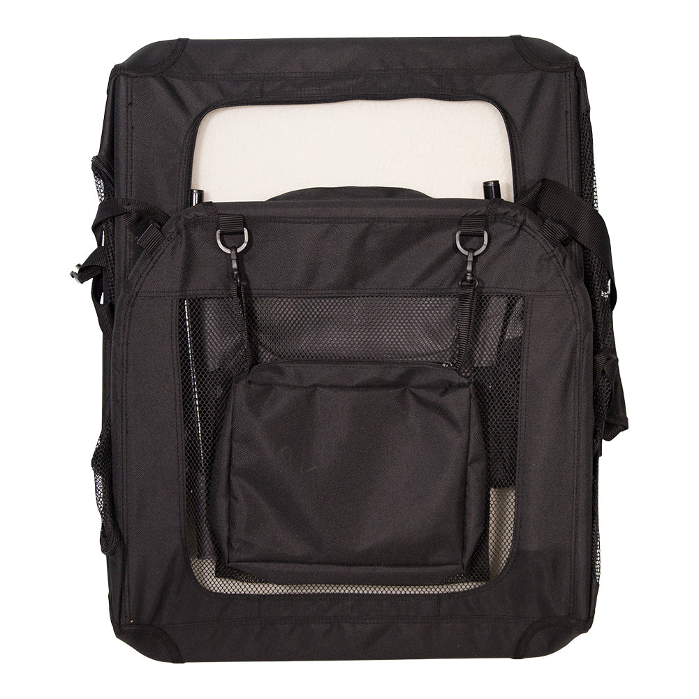 SPOCADO "Palace" Transporttasche für Tiere 70 x 52 x 52 cm schwarz