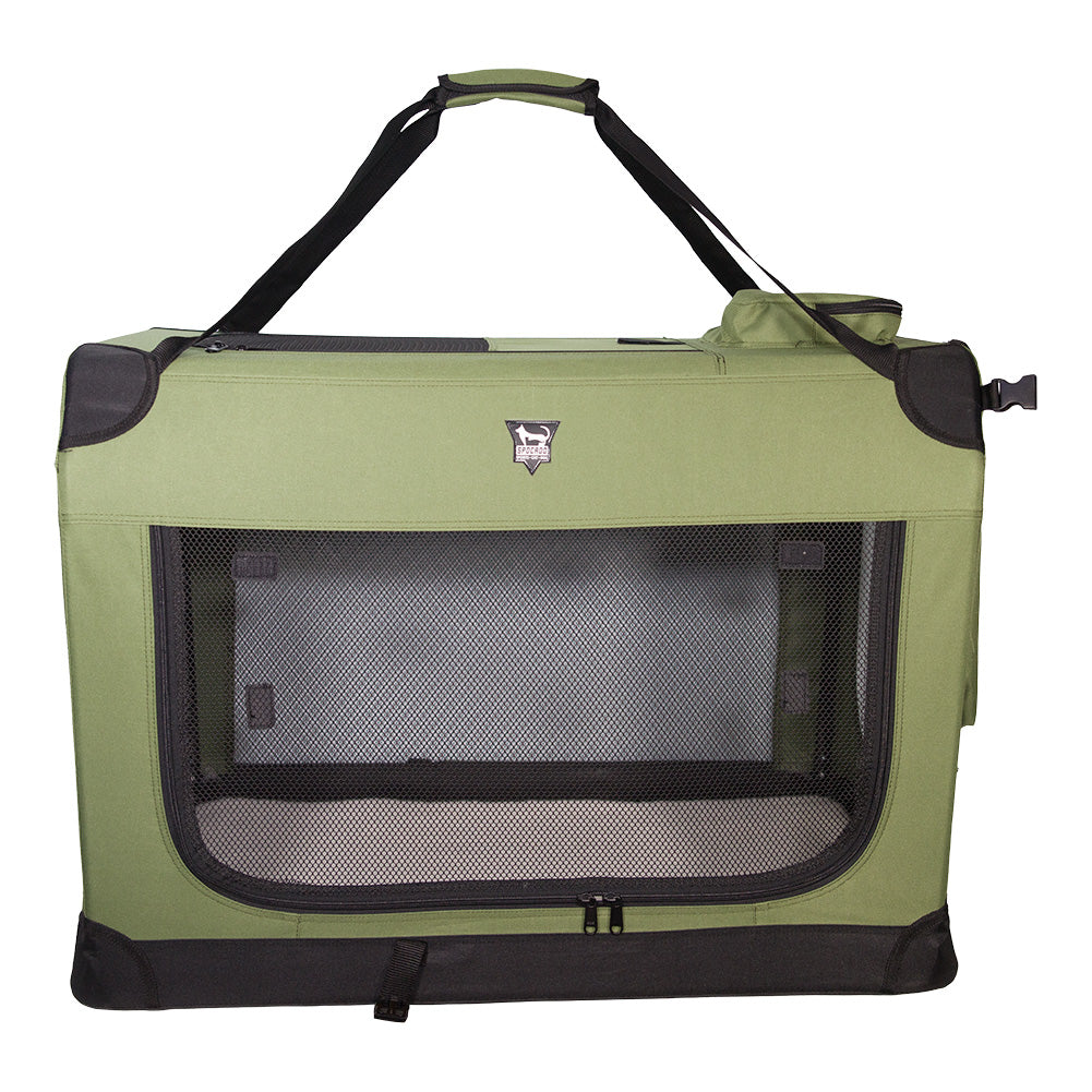 SPOCADO "Palace" Transporttasche für Tiere 70 x 52 x 52 cm grün