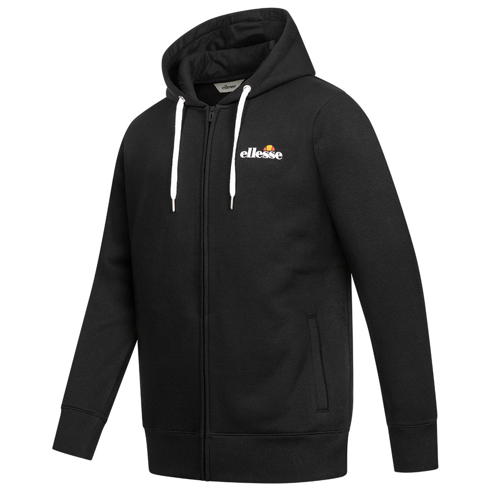 ellesse Klemerio Full Zip Herren Kapuzen Sweatjacke SOP23857-Black