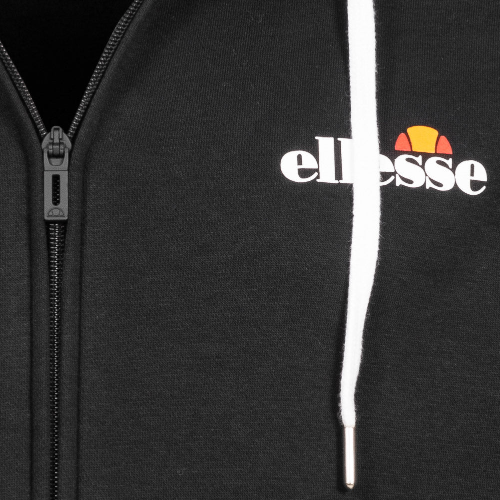 ellesse Klemerio Full Zip Herren Kapuzen Sweatjacke SOP23857-Black