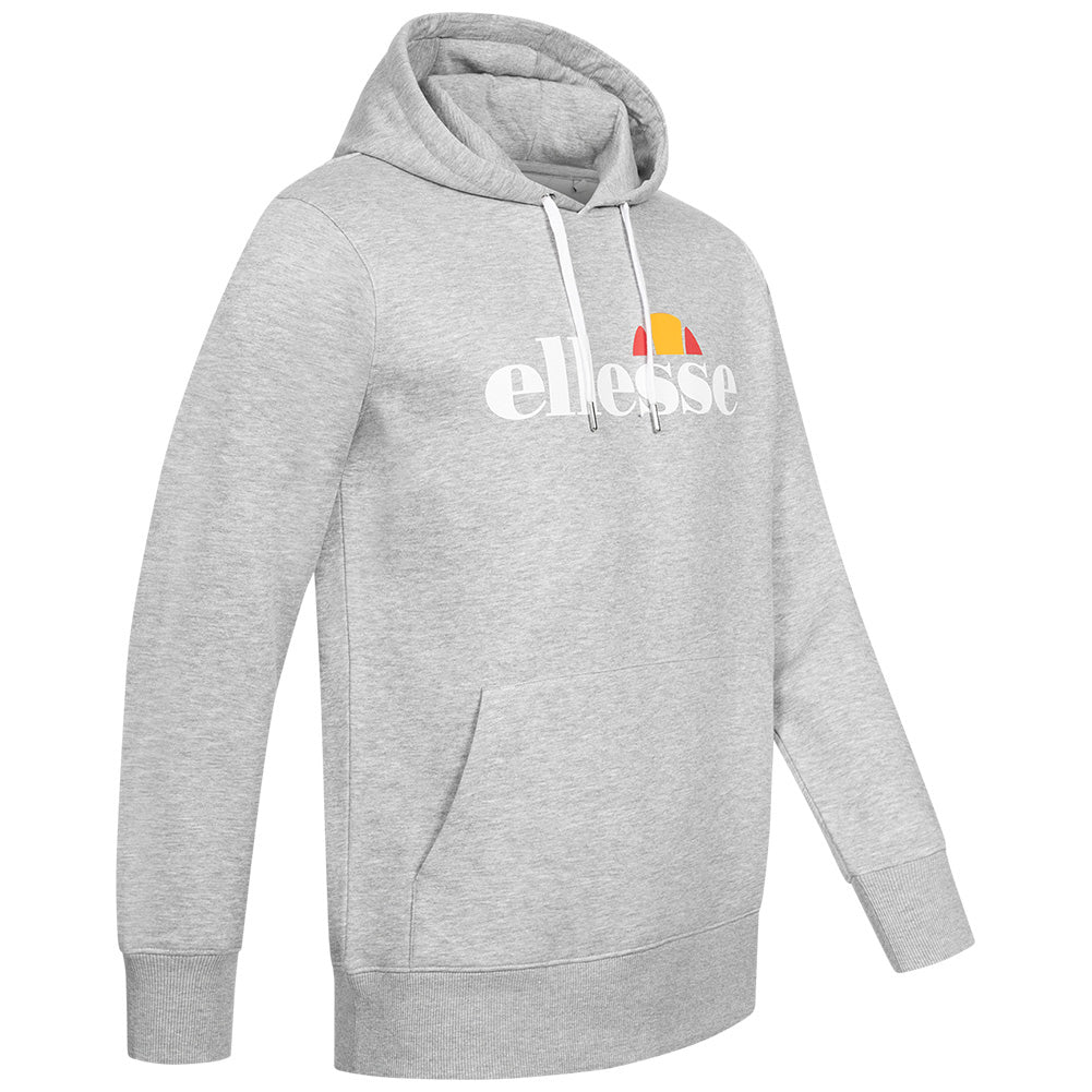 ellesse Monesiglio Hoody Herren Kapuzen Sweatshirt SOP23865-Lt Grey Marl