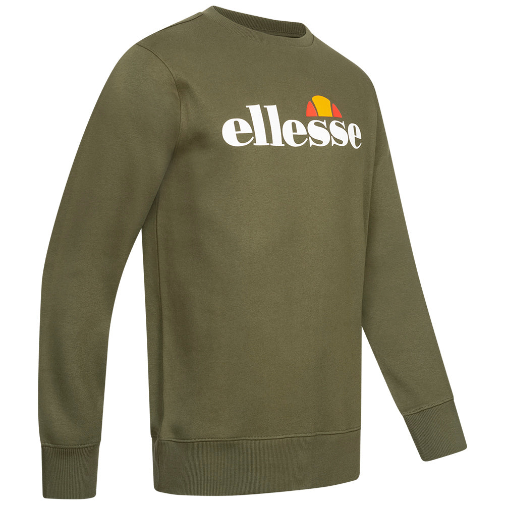 ellesse Kanya Crew Herren Sweatshirt SOP24044-Khaki