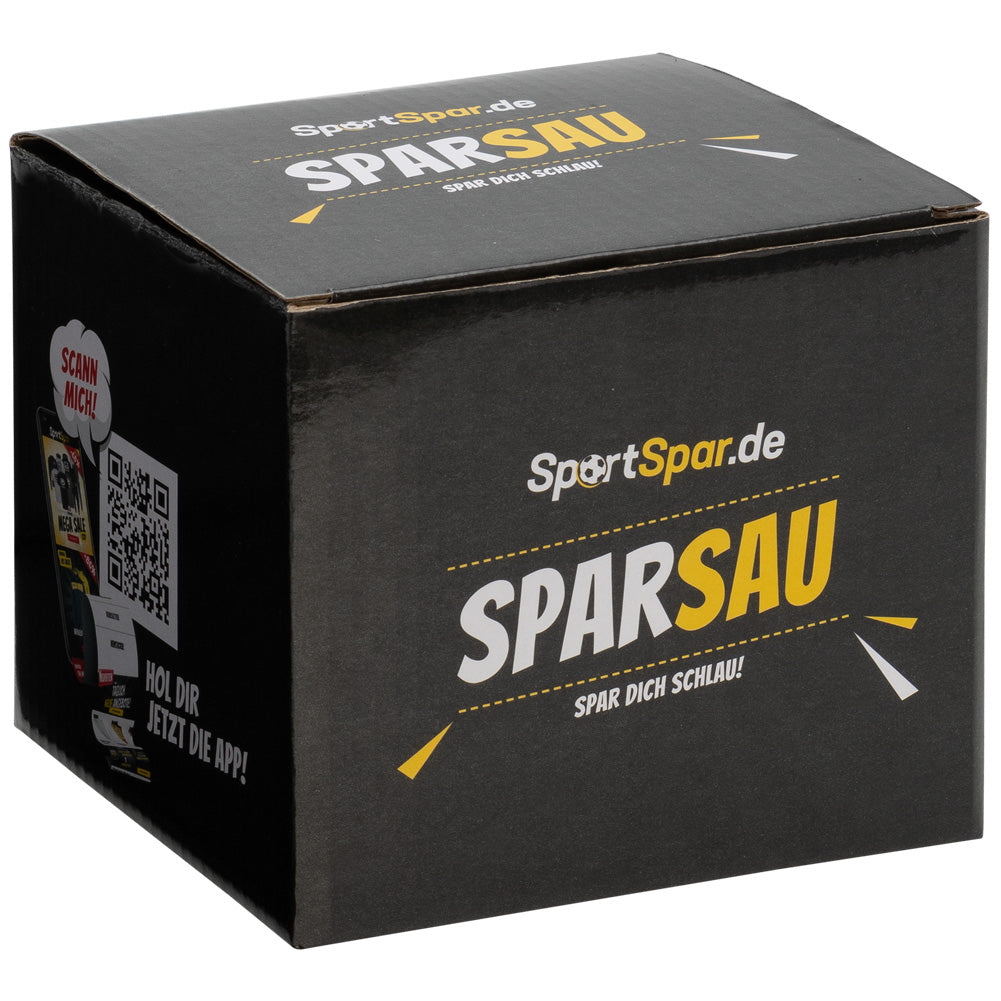 SportSpar.de "SparSau" Tirelire en cÃ©ramique or
