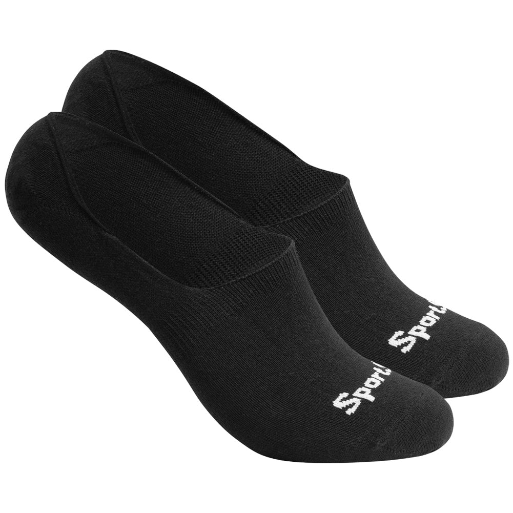 SportSpar.de "Sparlinge" Chaussettes invisibles Socquettes 3 paires noir