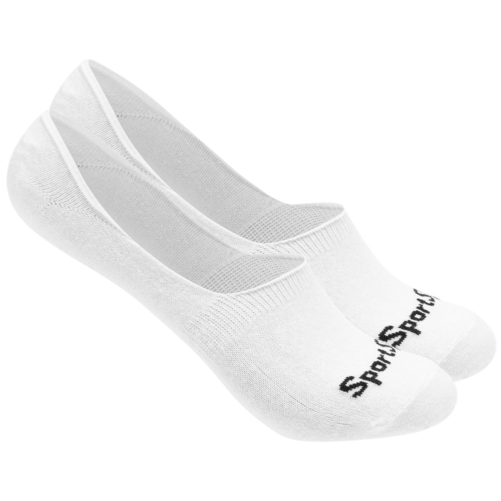 SportSpar.de "Sparlinge" Chaussettes invisibles Socquettes 3 paires blanc