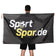 SportSpar.de Drapeau 90 x 150 cm – Einheitsgröße