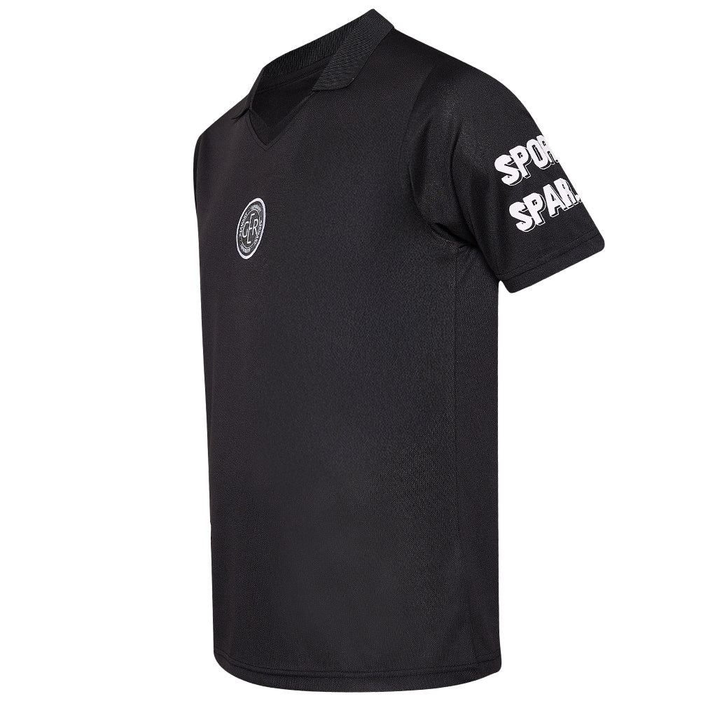 Deutschland Retro Herren Trikot schwarz
