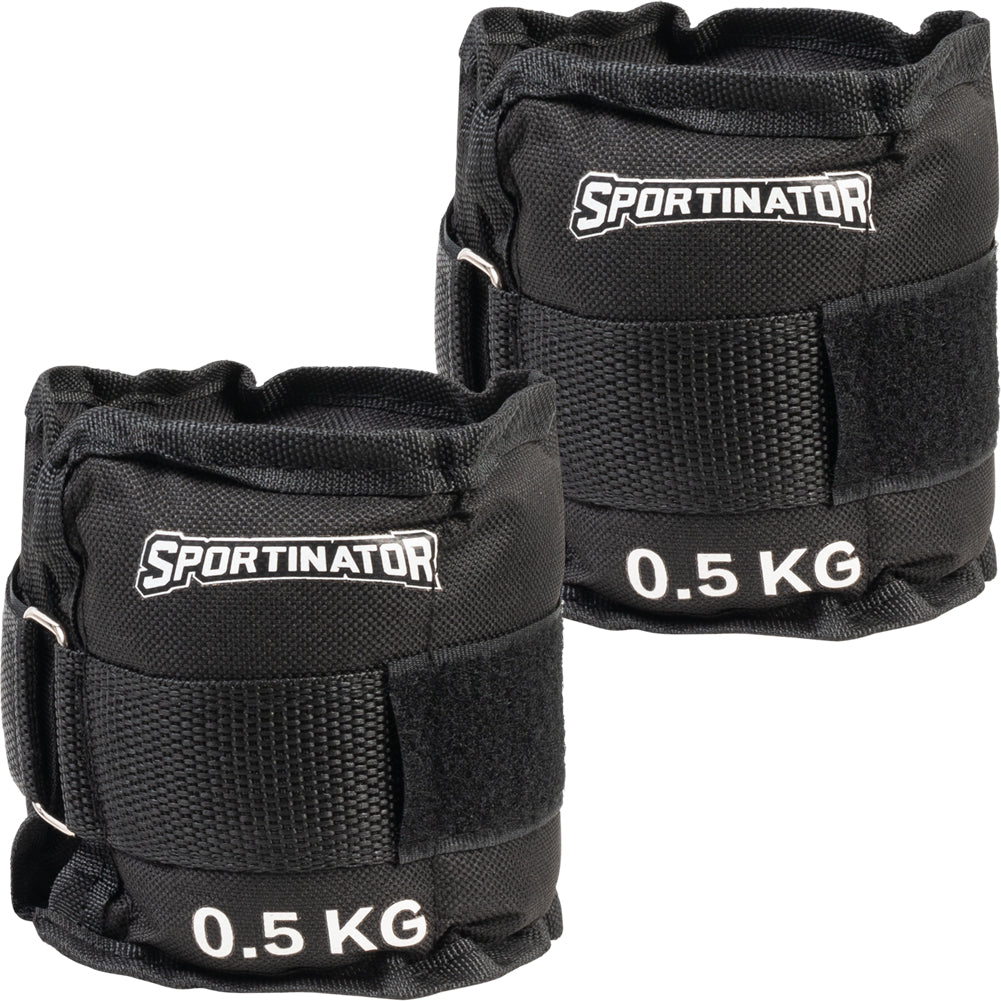 SPORTINATOR Poids pour poignets et chevilles 0,5 kg 2 piÃ¨ces