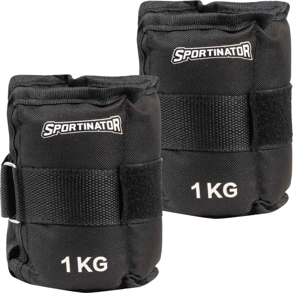 SPORTINATOR Poids pour poignets et chevilles 1kg 2 piÃ¨ces