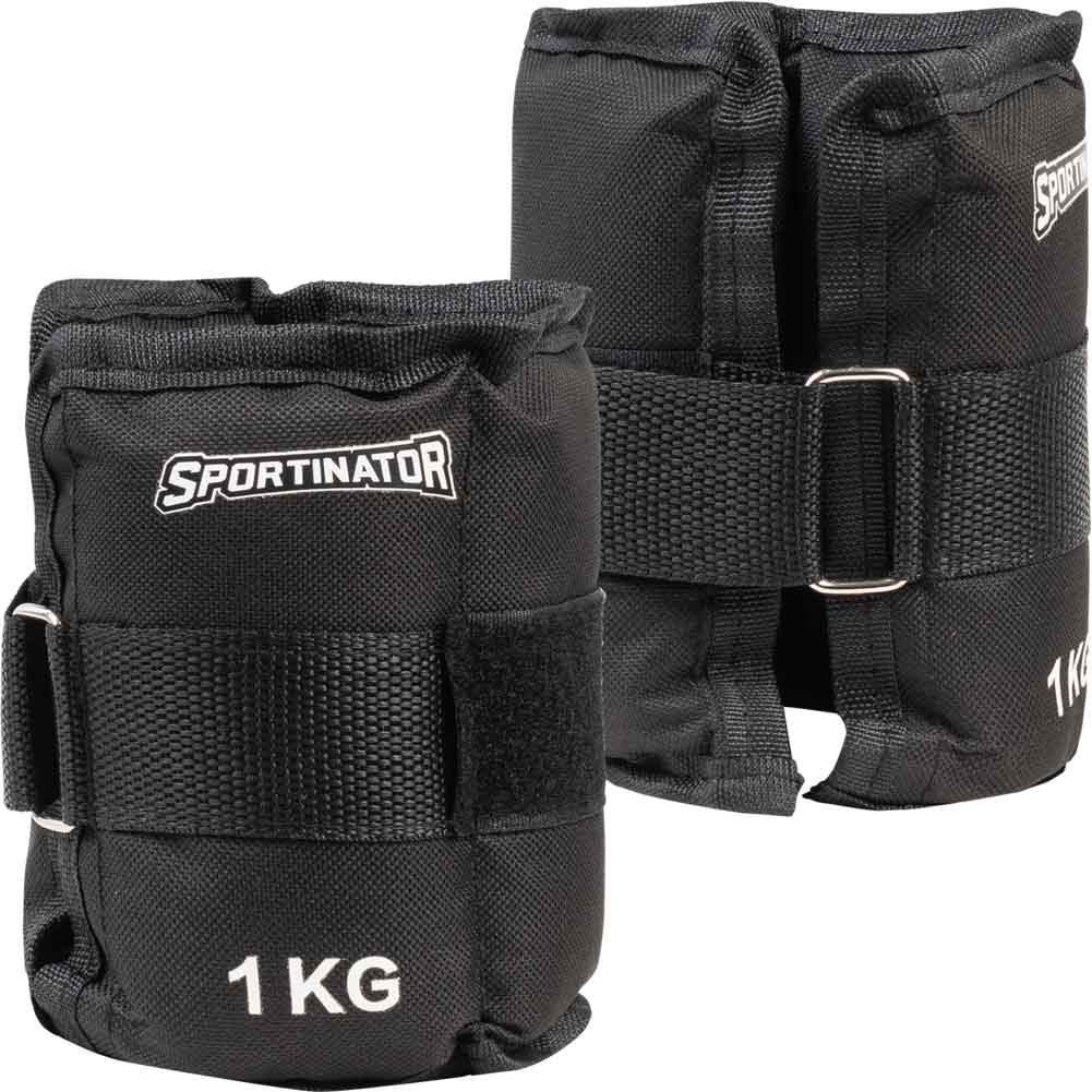 SPORTINATOR Poids pour poignets et chevilles 1kg 2 piÃ¨ces