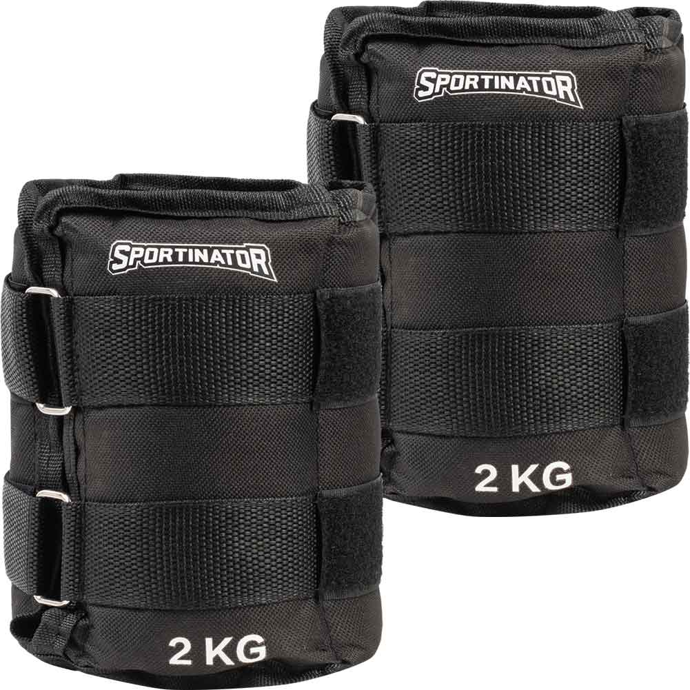SPORTINATOR Poids pour poignets et chevilles 2kg 2 piÃ¨ces