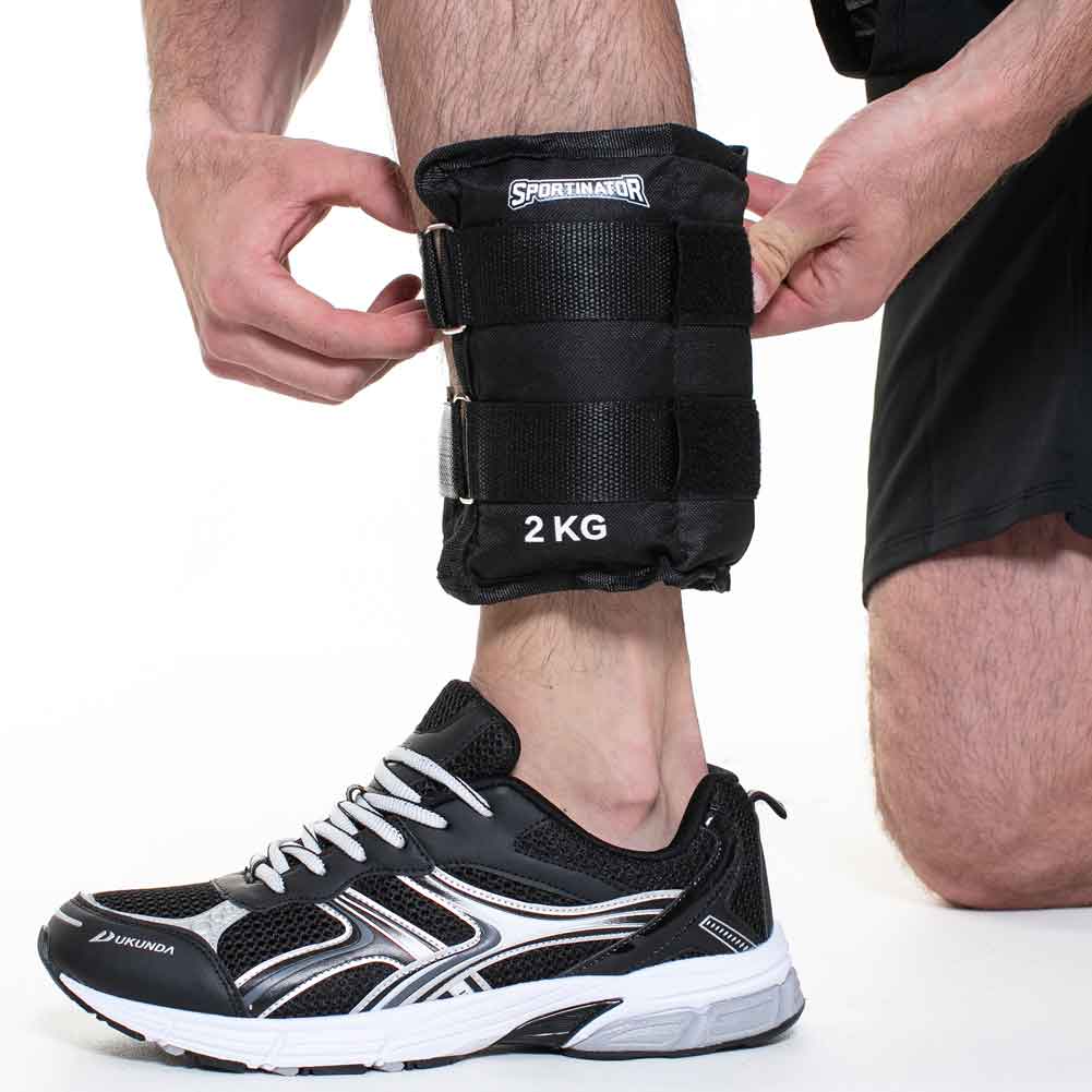 SPORTINATOR Poids pour poignets et chevilles 2kg 2 piÃ¨ces