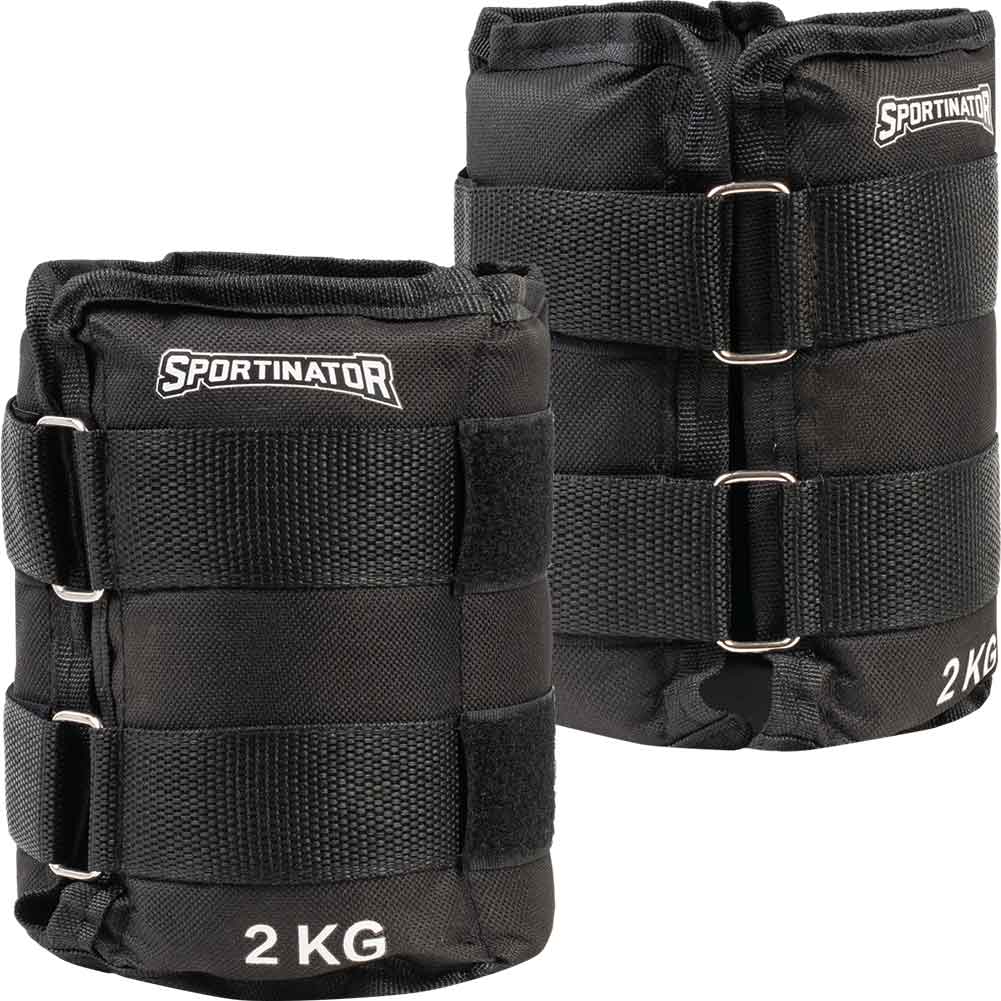 SPORTINATOR Poids pour poignets et chevilles 2kg 2 piÃ¨ces