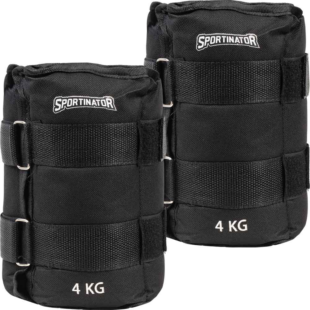 SPORTINATOR Poids pour poignets et chevilles 4kg 2 piÃ¨ces