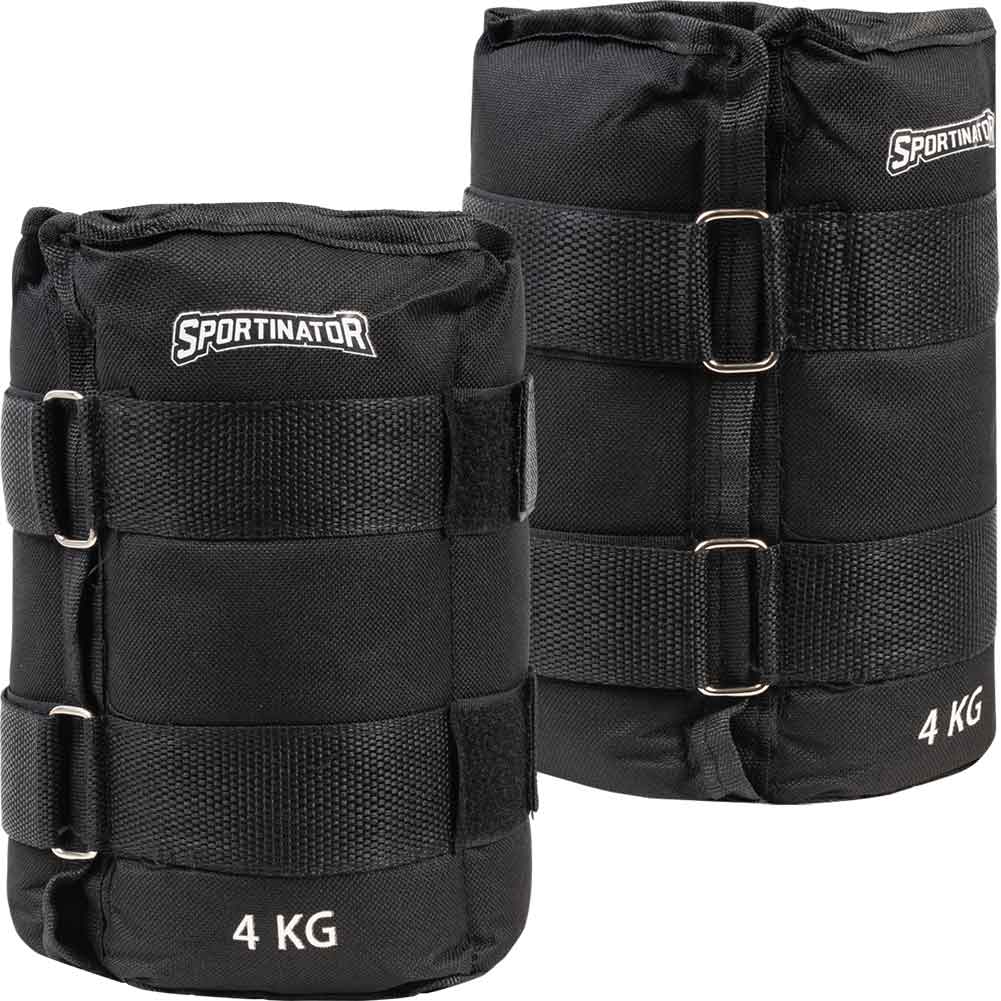 SPORTINATOR Poids pour poignets et chevilles 4kg 2 piÃ¨ces