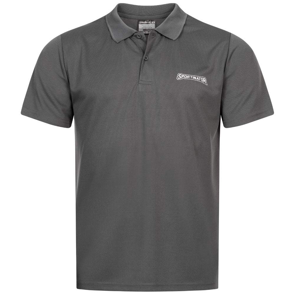 SPORTINATOR Essentials Hommes Polo d'entrainement gris