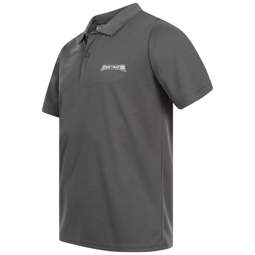 SPORTINATOR Essentials Hommes Polo d'entrainement gris