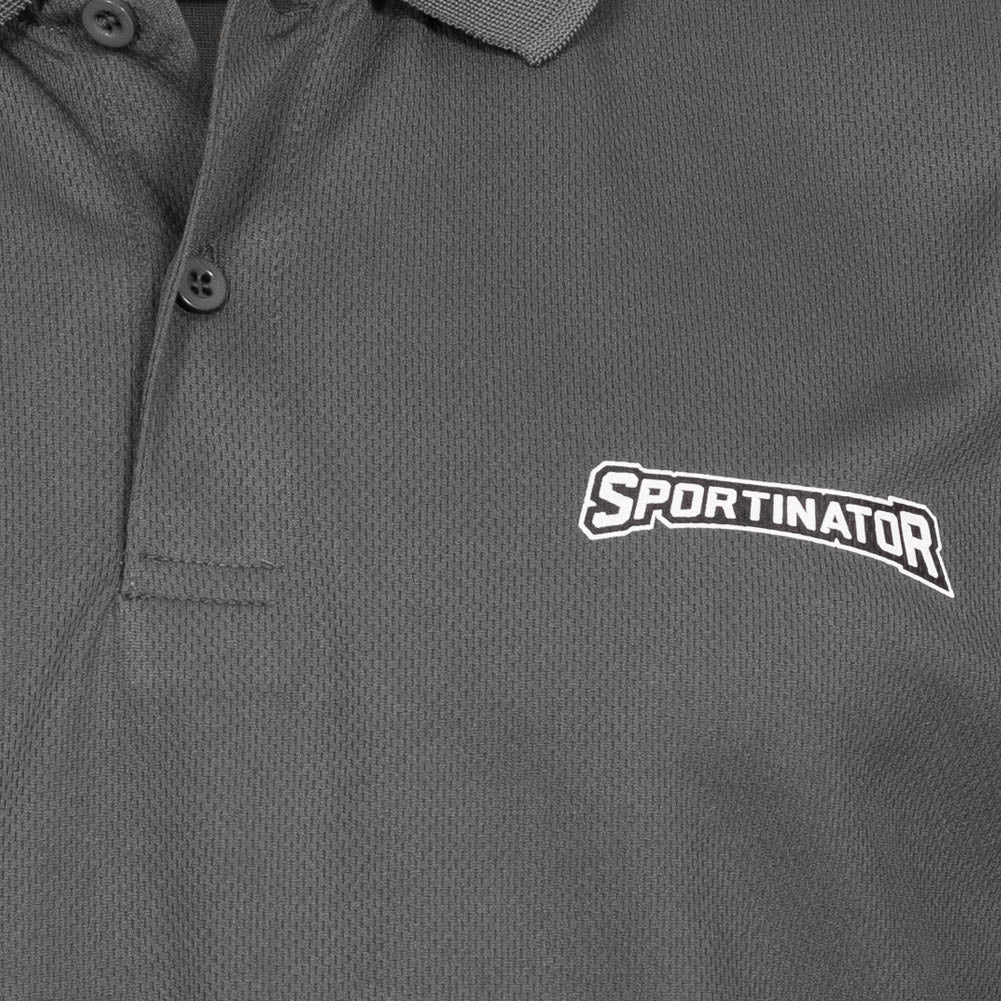 SPORTINATOR Essentials Hommes Polo d'entrainement gris