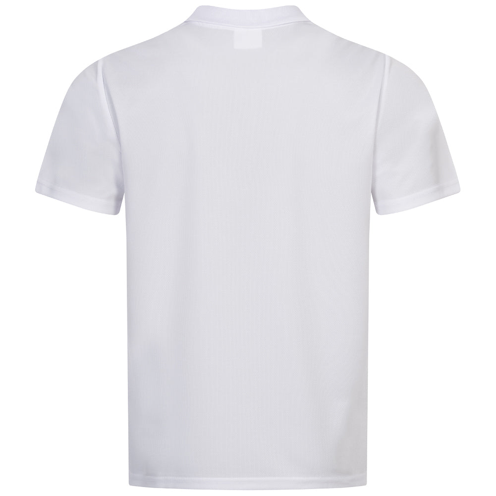 SPORTINATOR Essentials Hommes Polo d'entrainement blanc