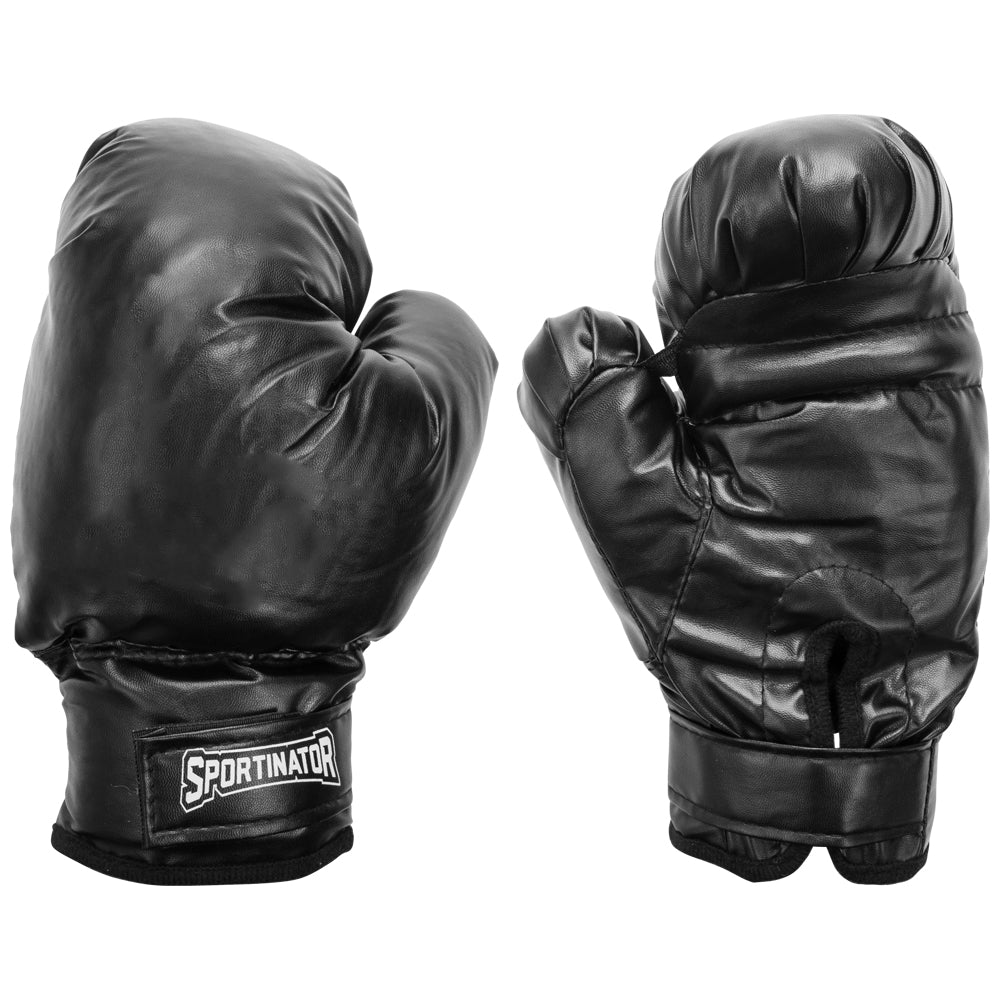 SPORTINATOR Punchingball Boxstand Standbox-Trainer inkl. Boxbirne & Boxhandschuhen schwarz