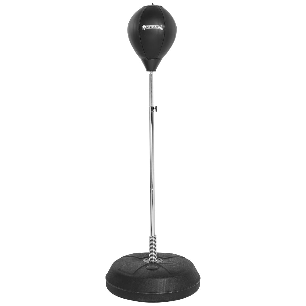 SPORTINATOR Punchingball Boxstand Standbox-Trainer inkl. Boxbirne & Boxhandschuhen schwarz
