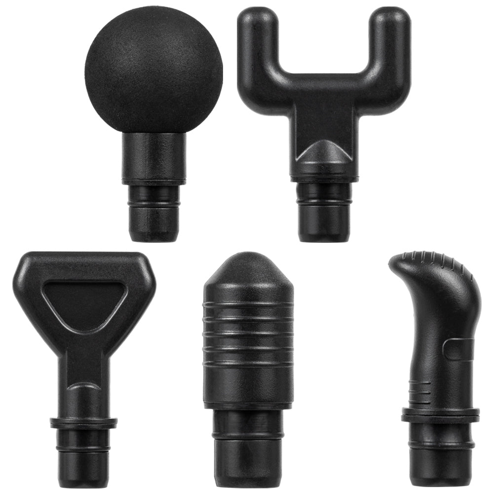 SPORTINATOR "Level Up" Massagepistole inkl. Zubehör grau