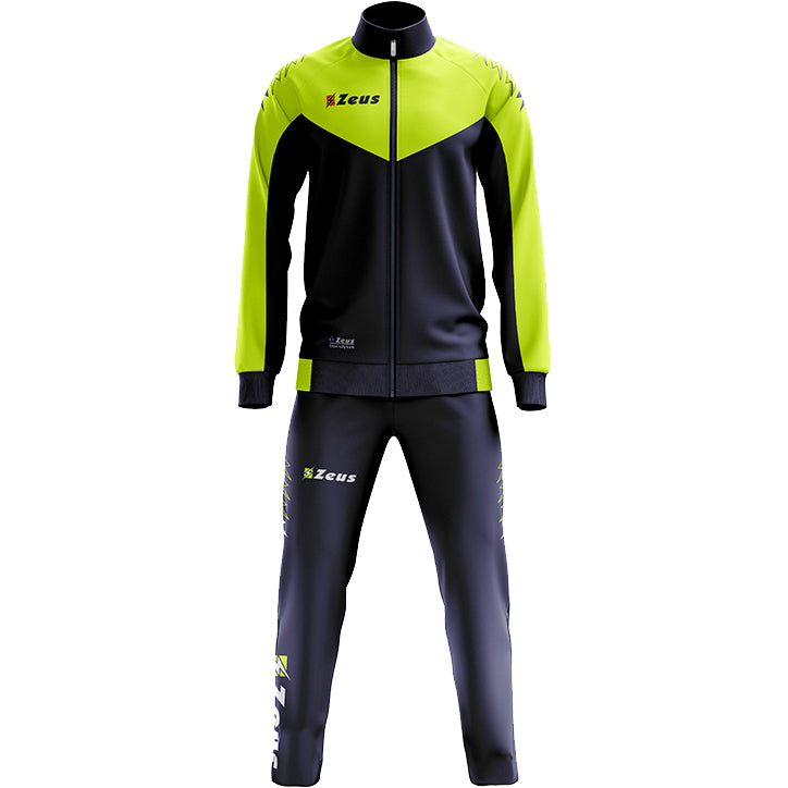 Zeus Tuta Ulysse Hommes SurvÃªtement jaune fluo