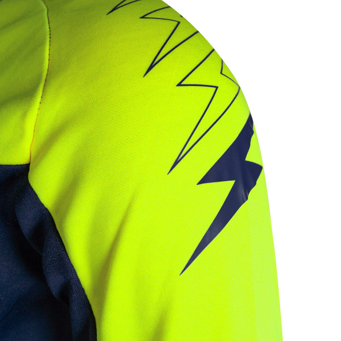 Zeus Tuta Ulysse Hommes SurvÃªtement jaune fluo