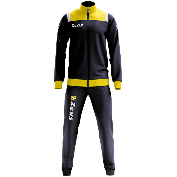 Zeus Tuta Relax Vesuvio Hommes SurvÃªtement Navy jaune