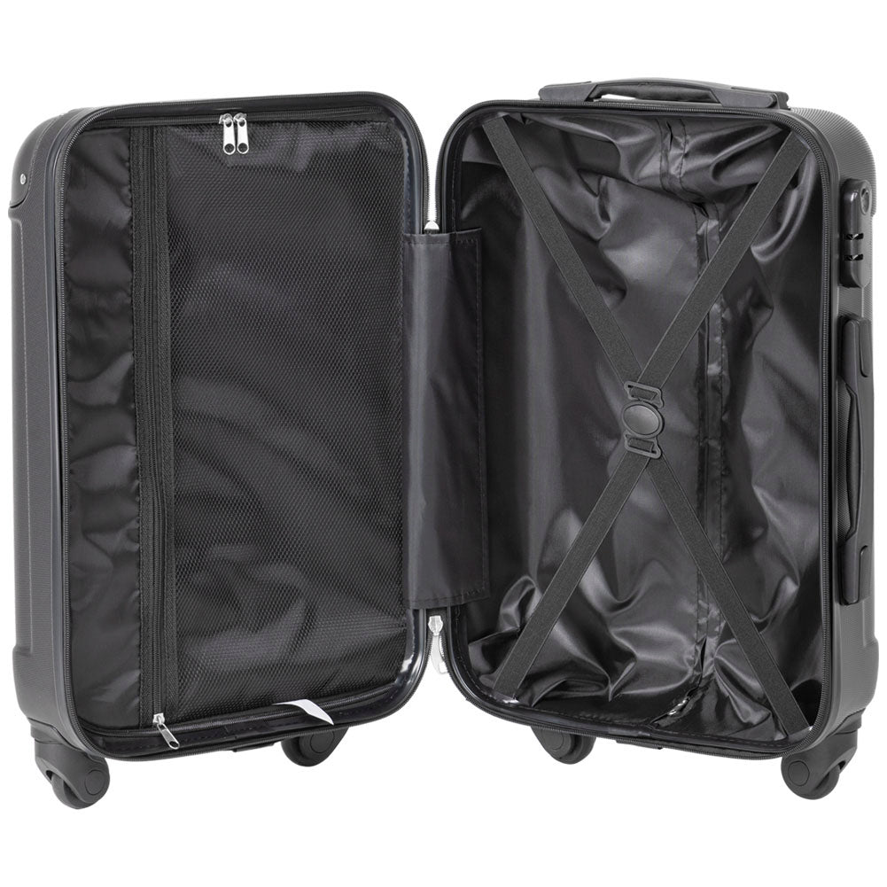VERTICAL STUDIO "Helsinki" Valise Ensemble de 3 20" 24" 28" noir