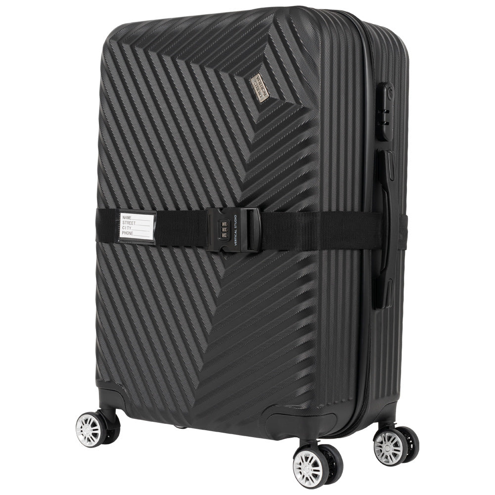 VERTICAL STUDIO Gepäck Koffergurt 200cm schwarz