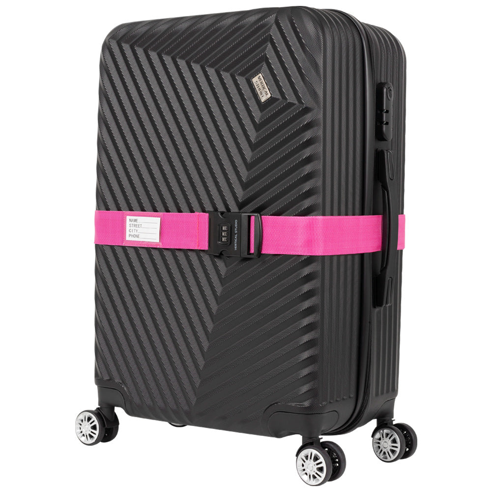 VERTICAL STUDIO Gepäck Koffergurt 200cm pink