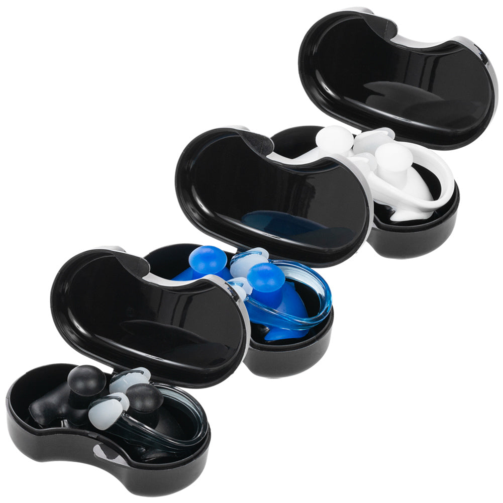SYOSIN Adultes Bouchons d'oreilles Pince-nez pour la piscine Lot de 3 X001DQFBZH