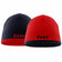 Zeus Beanie rÃ©versible Bonnet d'hiver Rouge Navy – Einheitsgröße